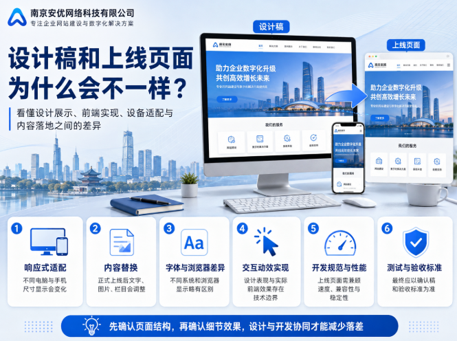 设计稿和上线页面为什么会不一样
